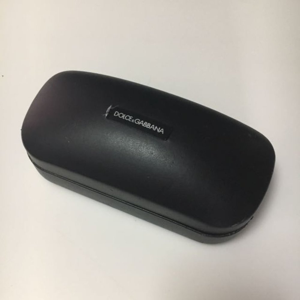 Dolce & Gabbana Case Sunglass Eyeglass Black Hard